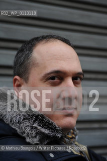 Alberto Garlini, author photographed in Paris. .copyright©Mathieu Bourgois/Writer Pictures/Rosebud2