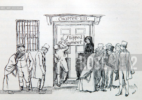 Illustration from Gaskells novel Cranford by Hugh Thomson..Copyright©Graham Jepson/Writer Pictures/Rosebud2