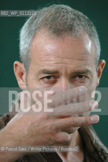 British writer and ex-SAS soldier and private military contractor in Iraq John Geddes at the Edinburgh International Book Festival...Copyright©Pascal Saez/Writer Pictures/Rosebud2