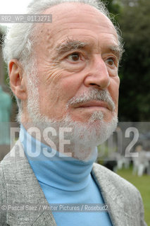 Writer and commentator Harry G Gelber, a specialist of China, at the Edinburgh International Book Festival 2007. ..Copyright©Pascal Saez/Writer Pictures/Rosebud2