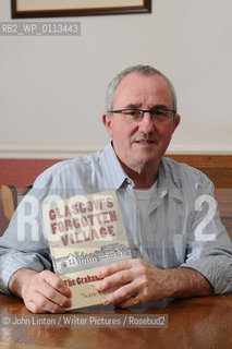 Norrie Gilliland, author of factual book Glasgows Forgotten Village; The Grahamston Story, pictured at home in Glasgow, Scotland...copyright©John Linton/Writer Pictures/Rosebud2
