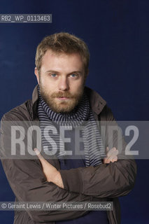 Paolo Giordano, Italian writer, at the 2010 Edinburgh International Book Festival, August 25, 2010. .Copyright©Geraint Lewis/Writer Pictures/Rosebud2