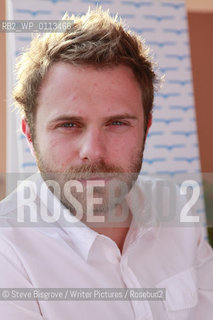 Paolo Giordano, Italian writer and Premio Strega literary award winner, in Capri for the Conversations, Le Conversazioni, Capri, Campania, Italy. July 3, 2010...copyright©Steve Bisgrove/Writer Pictures/Rosebud2