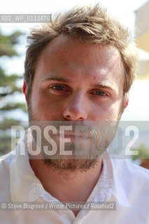 Paolo Giordano, Italian writer and Premio Strega literary award winner, in Capri for the Conversations, Le Conversazioni, Capri, Campania, Italy. July 3, 2010...copyright©Steve Bisgrove/Writer Pictures/Rosebud2