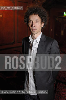 US thinker and commentator Malcolm Gladwell pictured at the Lyceum theatre prior to his one off talk 24th November 2008 ..copyright©Nick Cunard/Writer Pictures/Rosebud2