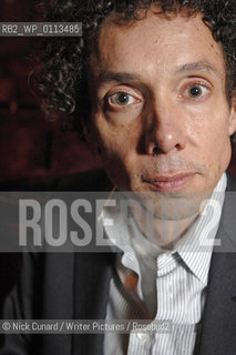 US thinker and commentator Malcolm Gladwell pictured at the Lyceum theatre prior to his one off talk 24th November 2008 ..copyright©Nick Cunard/Writer Pictures/Rosebud2