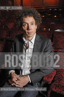 US thinker and commentator Malcolm Gladwell pictured at the Lyceum theatre prior to his one off talk 24th November 2008 ..copyright©Nick Cunard/Writer Pictures/Rosebud2