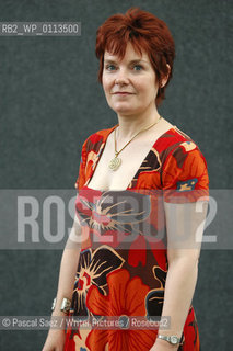 Writer Lesley Glaister, author of Nina Todd Has Gone, at the Edinburgh International Book Festival 2007. ..Copyright©Pascal Saez/Writer Pictures/Rosebud2