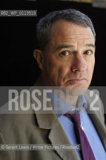 Charles Glass,Jounalist and former Middle East Correspondent for ABC News and now author of Tribes With Flags at the Oxford Literary Festival at Christchurch College Oxford. ..copyright©Geraint Lewis/Writer Pictures/Rosebud2