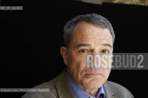 Charles Glass,Jounalist and former Middle East Correspondent for ABC News and now author of Tribes With Flags at the Oxford Literary Festival at Christchurch College Oxford. ..copyright©Geraint Lewis/Writer Pictures/Rosebud2