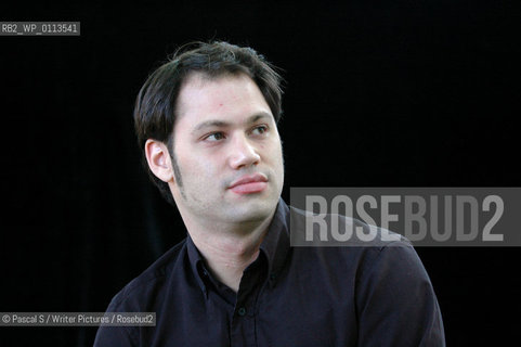 13 August 2005-Edinburgh, UK-Scottish writer Rodge Glass, author of novel No Fireworks at the Edinburgh International Book Festival..Copyright©Pascal S/Writer Pictures/Rosebud2