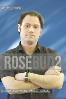 Rodge Glass, British author and writer, at the 2010 Edinburgh International Book Festival, August 30, 2010....Copyright©Geraint Lewis/Writer Pictures/Rosebud2