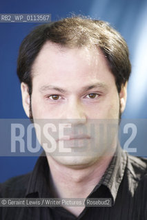 Rodge Glass, British author and writer, at the 2010 Edinburgh International Book Festival, August 30, 2010....Copyright©Geraint Lewis/Writer Pictures/Rosebud2