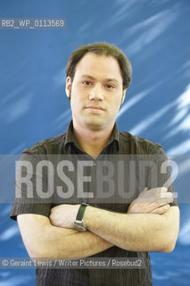 Rodge Glass, British author and writer, at the 2010 Edinburgh International Book Festival, August 30, 2010....Copyright©Geraint Lewis/Writer Pictures/Rosebud2