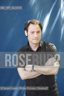 Rodge Glass, British author and writer, at the 2010 Edinburgh International Book Festival, August 30, 2010....Copyright©Geraint Lewis/Writer Pictures/Rosebud2