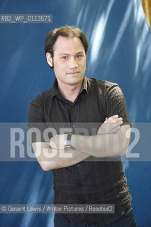 Rodge Glass, British author and writer, at the 2010 Edinburgh International Book Festival, August 30, 2010....Copyright©Geraint Lewis/Writer Pictures/Rosebud2