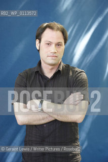 Rodge Glass, British author and writer, at the 2010 Edinburgh International Book Festival, August 30, 2010....Copyright©Geraint Lewis/Writer Pictures/Rosebud2