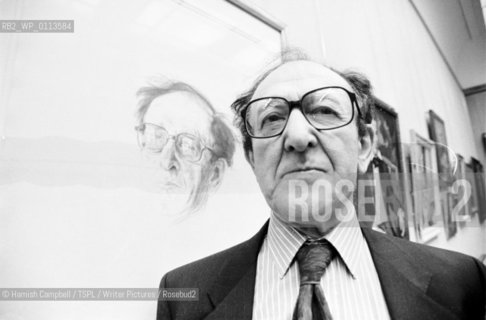 Glasgow-born Ralph Glasser wrote Growing up in the Gorbals . He was taken out of school at 14, but after years of night study he won a scholarship to Oxford, becoming a psychologist and economist. Picture taken in August 1986...Copyright©Hamish Campbell/TSPL/Writer Pictures/Rosebud2