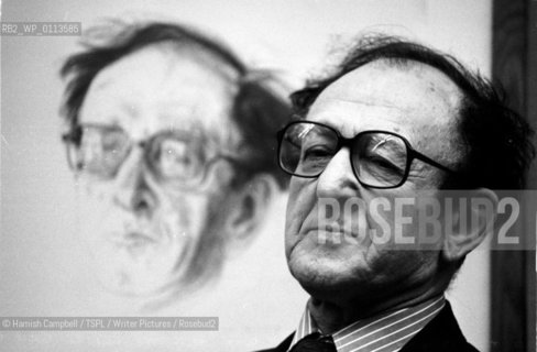 Glasgow-born Ralph Glasser wrote Growing up in the Gorbals . He was taken out of school at 14, but after years of night study he won a scholarship to Oxford, becoming a psychologist and economist. Picture taken in August 1986...Copyright©Hamish Campbell/TSPL/Writer Pictures/Rosebud2