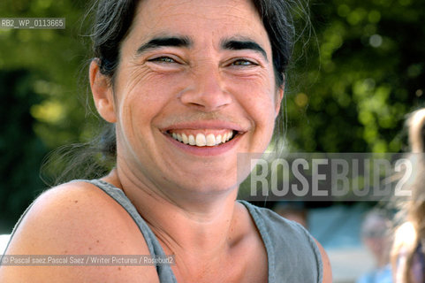British childrens writer and illustrator Debi Gliori at the Edinburgh International Book Festival 2003..Copyright©Pascal saez.Pascal Saez/Writer Pictures/Rosebud2