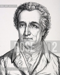 Johann Wolfgang von Goethe..Copyright©NMG/Writer Pictures/Rosebud2
