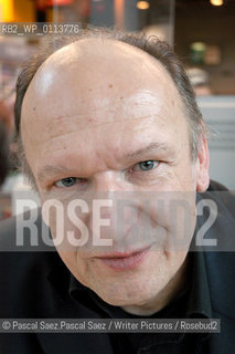 French writer Guy Goffette at the Salon du Livre (Book Fair) in Paris, March 2006..Copyright©Pascal Saez.Pascal Saez/Writer Pictures/Rosebud2