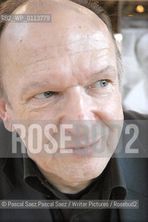 French writer Guy Goffette at the Salon du Livre (Book Fair) in Paris, March 2006..Copyright©Pascal Saez.Pascal Saez/Writer Pictures/Rosebud2