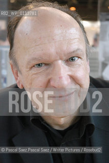 French writer Guy Goffette at the Salon du Livre (Book Fair) in Paris, March 2006..Copyright©Pascal Saez.Pascal Saez/Writer Pictures/Rosebud2