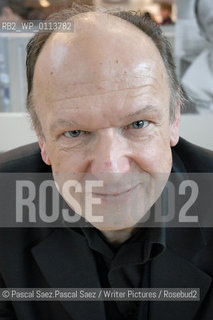 French writer Guy Goffette at the Salon du Livre (Book Fair) in Paris, March 2006..Copyright©Pascal Saez.Pascal Saez/Writer Pictures/Rosebud2
