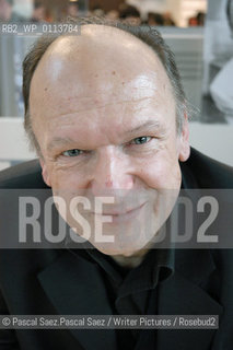 French writer Guy Goffette at the Salon du Livre (Book Fair) in Paris, March 2006..Copyright©Pascal Saez.Pascal Saez/Writer Pictures/Rosebud2