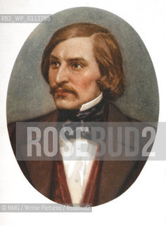Nikolai Gogo.Russian novelist and playwright..copyright©NMG/Writer Pictures/Rosebud2