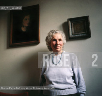 Livia Gollancz, daughter of Victor Gollancz...Copyright©Anne-Katrin Purkiss/Writer Pictures/Rosebud2