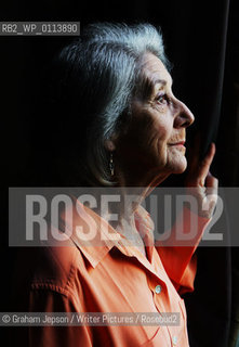 Nadine Gordimer ..copyright©Graham Jepson/Writer Pictures/Rosebud2