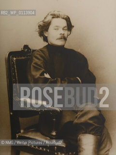 Maxim Gorki, Russian writer and activist (1868-1936)..Copyright©NMG/Writer Pictures/Rosebud2