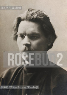 Maxim Gorki, Russian writer and activist (1868-1936)..Copyright©NMG/Writer Pictures/Rosebud2
