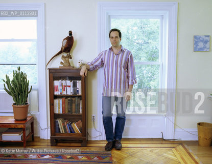 Philip Gourevitch , Writer and Editor of The Paris Review. Photographed at home in New York in March 2005...Copyright©Katie Murray/Writer Pictures/Rosebud2