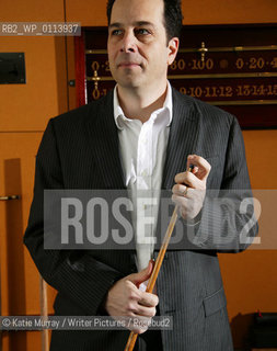 Philip Gourevitch , Writer and Editor of The Paris Review. Photographed at home in New York in March 2005...Copyright©Katie Murray/Writer Pictures/Rosebud2
