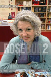 French writer Liliane Gourgeon at the Salon du Livre (Book Fair) in Paris, March 2006..Copyright©Pascal Saez.Pascal Saez/Writer Pictures/Rosebud2