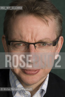 Michael Gove,political columist. CREDIT Geraint Lewis
©Writer Pictures/Rosebud2