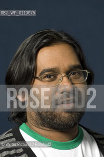 Niven Govinden, Novelist who wrote Graffiti My Soul . CREDIT Geraint Lewis
©Writer Pictures/Rosebud2
