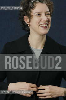 Rebecca Gowers at the Edinburgh Book Festival, 15/08/07.
©Writer Pictures/Rosebud2