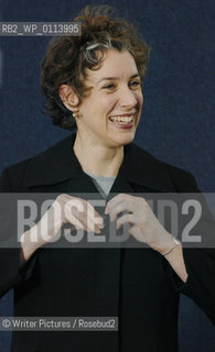 Rebecca Gowers at the Edinburgh Book Festival, 15/08/07.
©Writer Pictures/Rosebud2