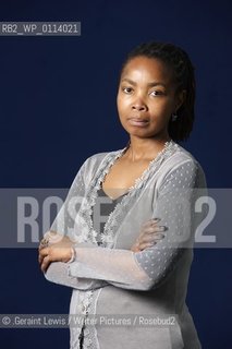 Pumla Dineo Gqola, writer, at the 2010 Edinburgh International Book Festival, August 26, 2010..©.Geraint Lewis/Writer Pictures/Rosebud2