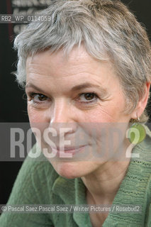 Writer Sylvie Granotier at the Salon du Livre (Book Fair) in Paris, March 2006..Copyright©Pascal Saez.Pascal Saez/Writer Pictures/Rosebud2