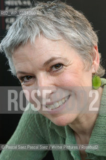 Writer Sylvie Granotier at the Salon du Livre (Book Fair) in Paris, March 2006..Copyright©Pascal Saez.Pascal Saez/Writer Pictures/Rosebud2