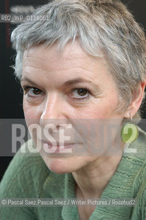 Writer Sylvie Granotier at the Salon du Livre (Book Fair) in Paris, March 2006..Copyright©Pascal Saez.Pascal Saez/Writer Pictures/Rosebud2