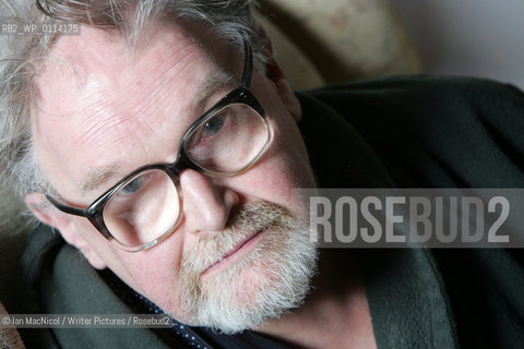 Author and Illustrator Alasdair Gray at home in Glasgow.4th October 2007..Copyright©Ian MacNicol/Writer Pictures/Rosebud2