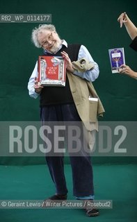 Alasdair Gray, Scottish Novelist, Artist and Writer at The Edinburgh  International Book Festival 2009..Copyright©Geraint Lewis/Writer Pictures/Rosebud2