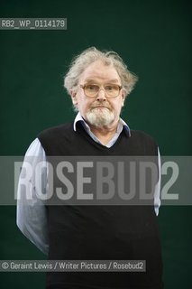 Alasdair Gray, Scottish Novelist, Artist and Writer at The Edinburgh  International Book Festival 2009..Copyright©Geraint Lewis/Writer Pictures/Rosebud2