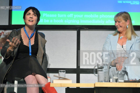 Denise Mina and Alex Gray..copyright©Pascal Saez/Writer Pictures/Rosebud2